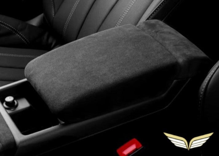 Audi Alcantara Armlehne Schwarz Black