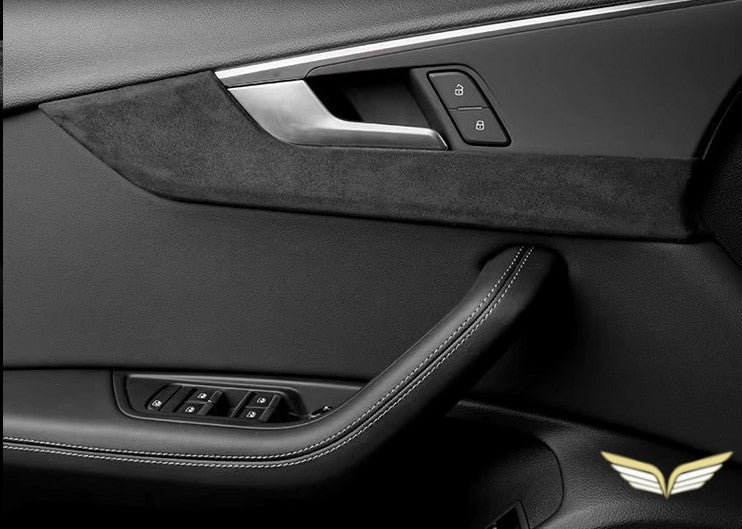 Audi Alcantara Tuerverkleidung Schwarz Black