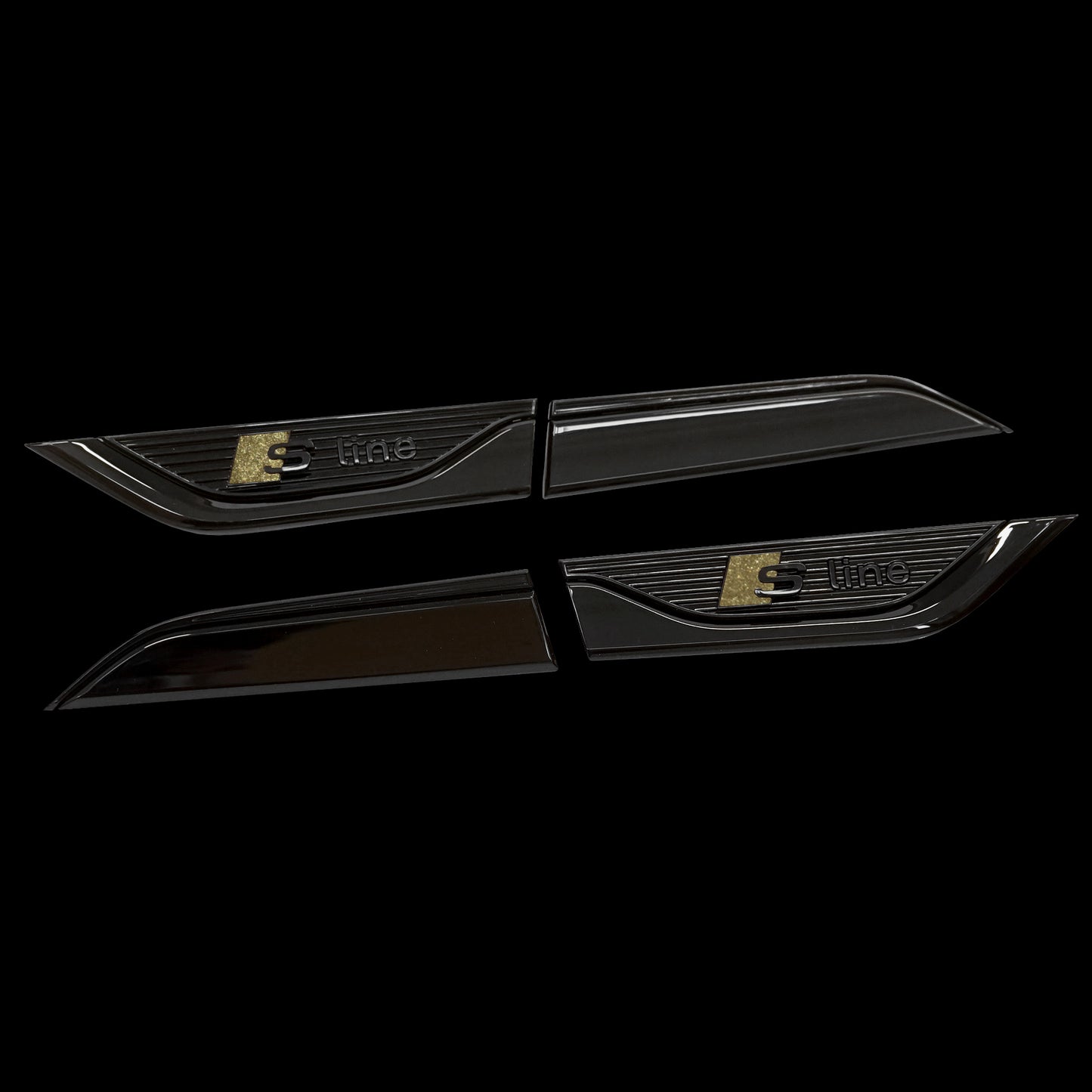 Original Audi A5 8W6071807G Sline Schwarz Gold