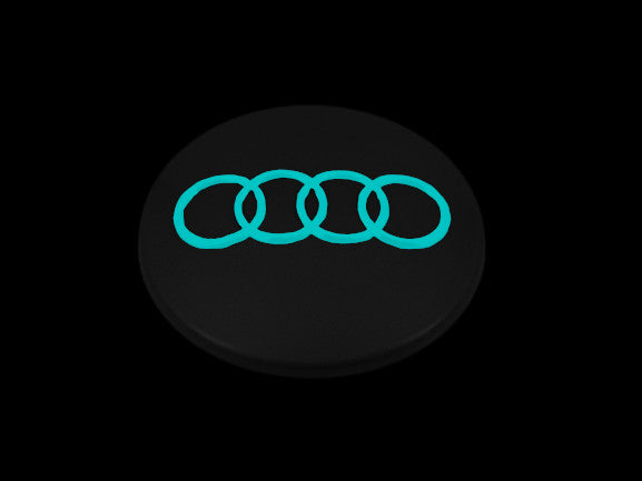 Felgendeckel 60mm für Audi
