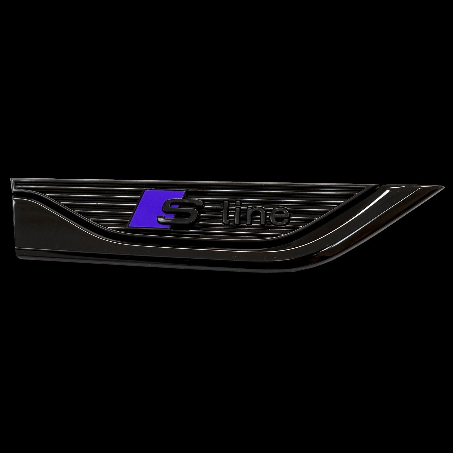 Original Audi A5 8W6071807G Emblem Midnight Purple