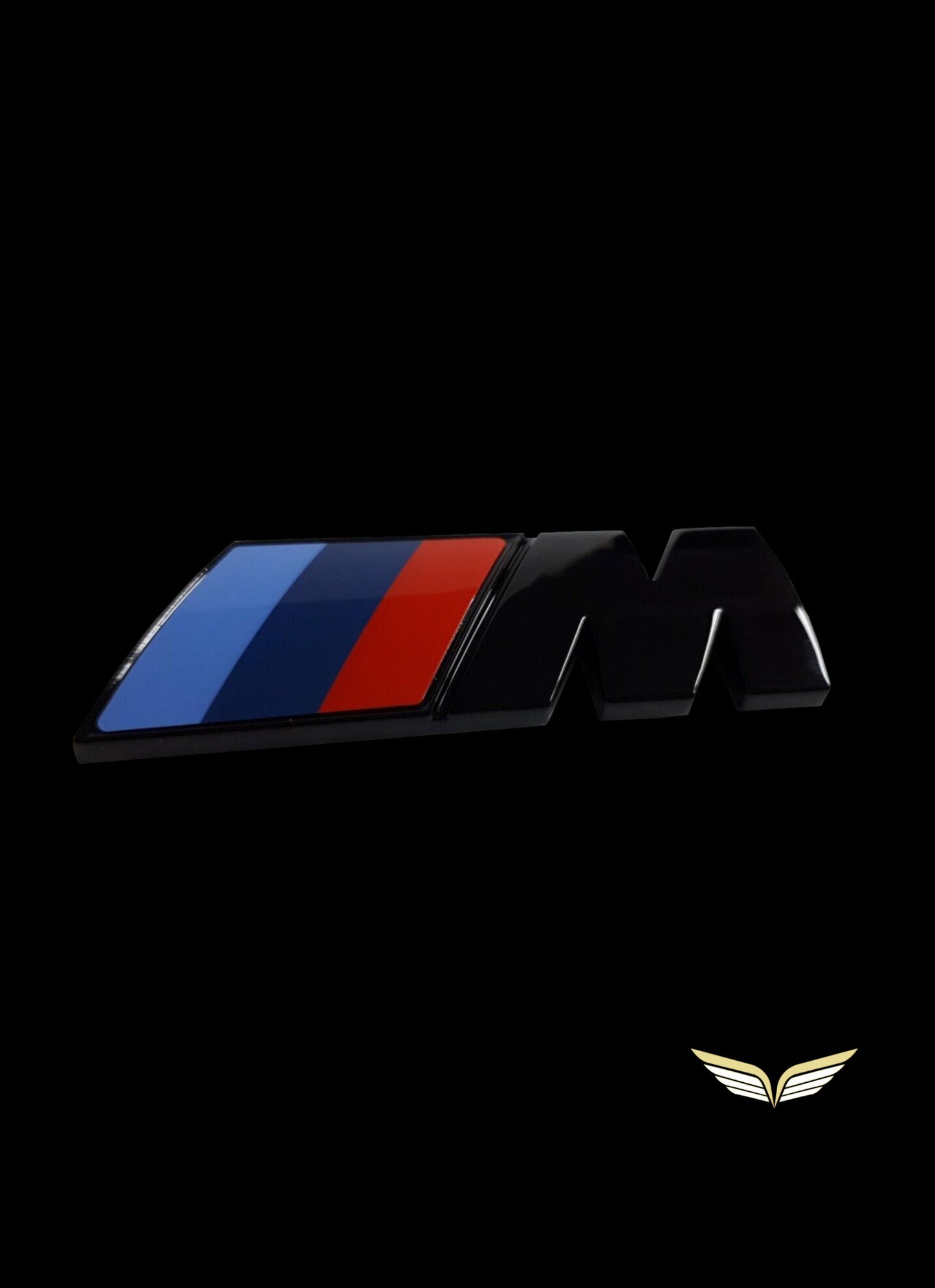 Original BMWM-Emblem Badge 51145A4B372 Gloss Black