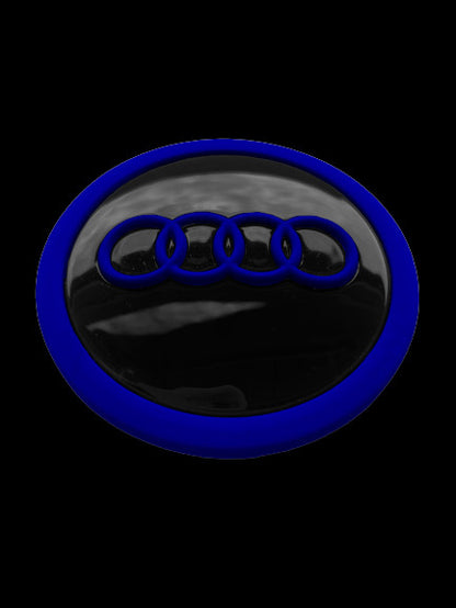 Radkappennaben 69mm Balu Schwarz Glanz 8T0601170A für Audi